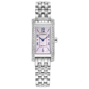 Womens Citizen(R) Eco-Drive Petitie Palidoro Pink Watch-EG7110-54Y