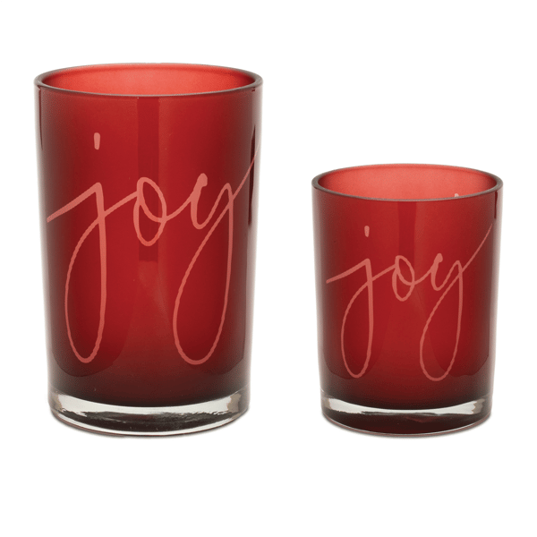 Melrose Joy Glass Votive Holder - Set of 2