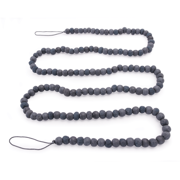Melrose Wood Bead Garland - Set of 2