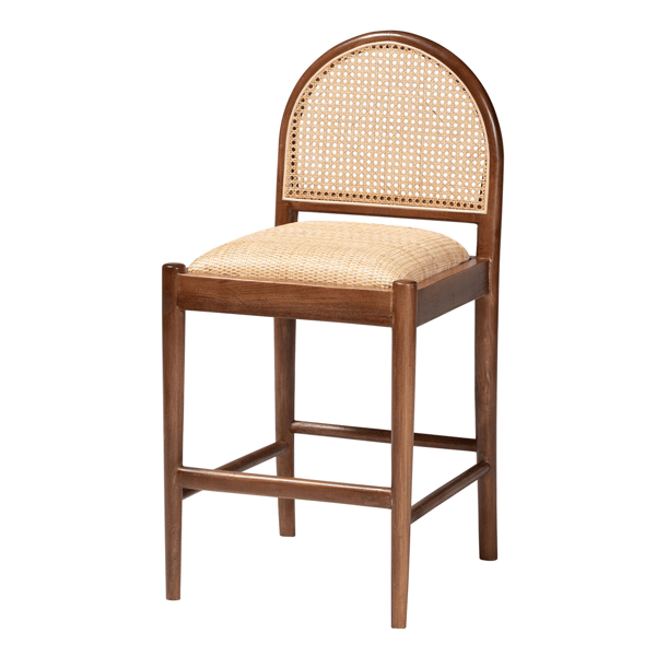 bali & pari Maryland Modern Bohemian Counter Stool