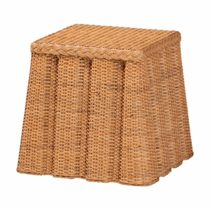 bali & pari Andrea Natural Rattan End Table