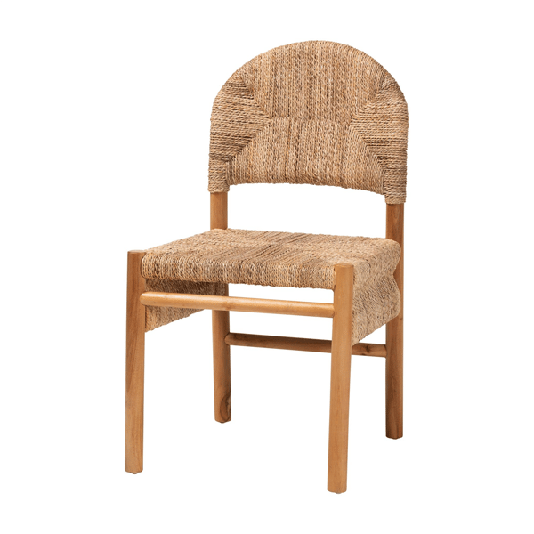 bali & pari Cavo Handwoven Seagrass Dining Chair