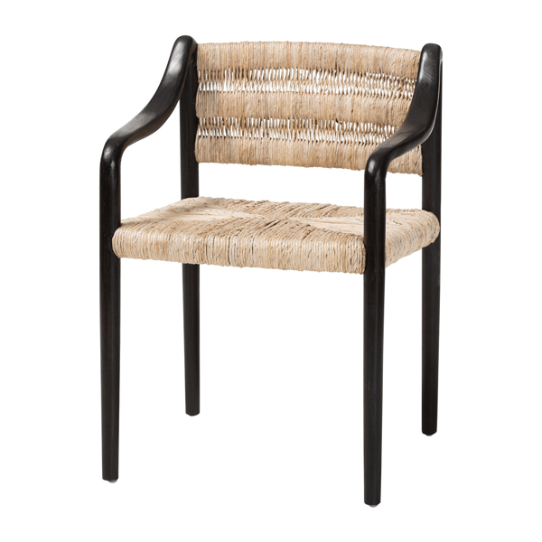bali & pari Onda Handwoven Seagrass Dining Chair