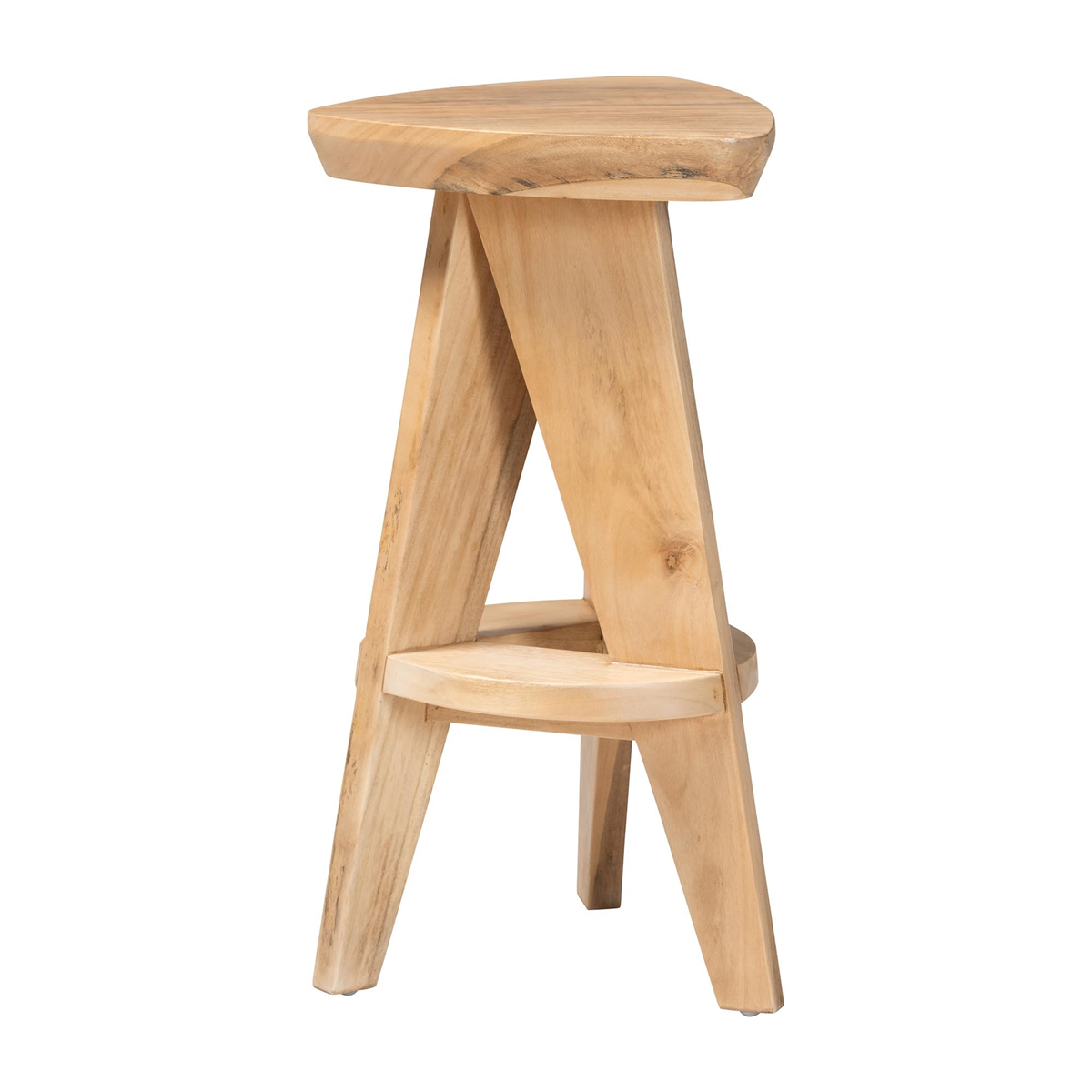 bali & pari Roy Wood Counter Stool