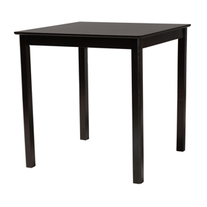Baxton Studio Lenoir Modern Wood Counter Height Pub Table
