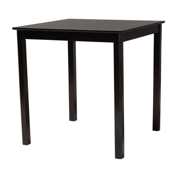 Baxton Studio Lenoir Modern Wood Counter Height Pub Table