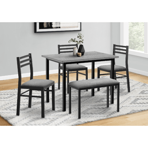Monarch Specialties Contemporary 5pc. Dining Set