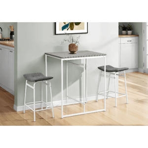 Monarch Specialties Contemporary Modern 32in. Dining Table