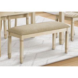 Monarch Specialties Transitional 41in. Upholstered Bench