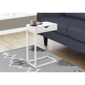 Monarch Specialties Contemporary C-shaped Accent Table