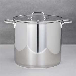 BergHOFF DiNA Helix Stainless Steel 15.85qt. Stockpot