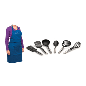BergHOFF Munich 7pc. Nylon Utensils with Apron
