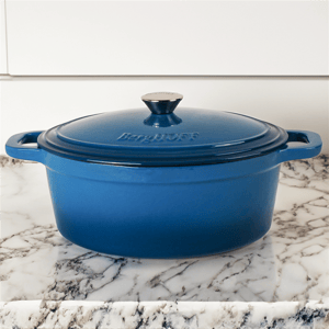 BergHOFF Neo Cast Iron 5qt. Oval Dutch Oven with Lid