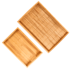 BergHOFF Bamboo 2pc. Serving Tray Set
