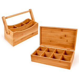 BergHOFF Bamboo 2pc. Tea Box Set