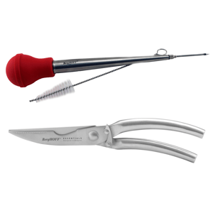 BergHOFF 4pc. Turkey Baster & Poultry Shears Set