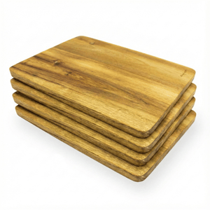 BergHOFF 4pc. Acacia Wood Cutting & Serving Trays