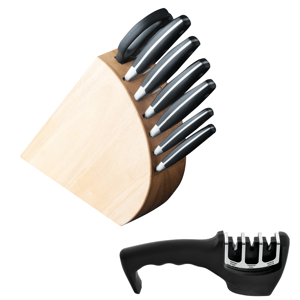 BergHOFF Forged 9pc. Stainless Steel Knife Block Set