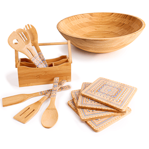 BergHOFF Bamboo 12pc. Kitchen Accessory Set
