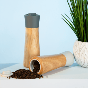 BergHOFF Balance 2pc. 8.25in. Rubberwood Covered Grinder