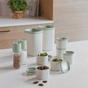 BergHOFF Balance 8pc. Stackable Food Container Set