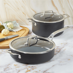 BergHOFF Essentials 4pc. Nonstick Simmer Set with Glass Lids