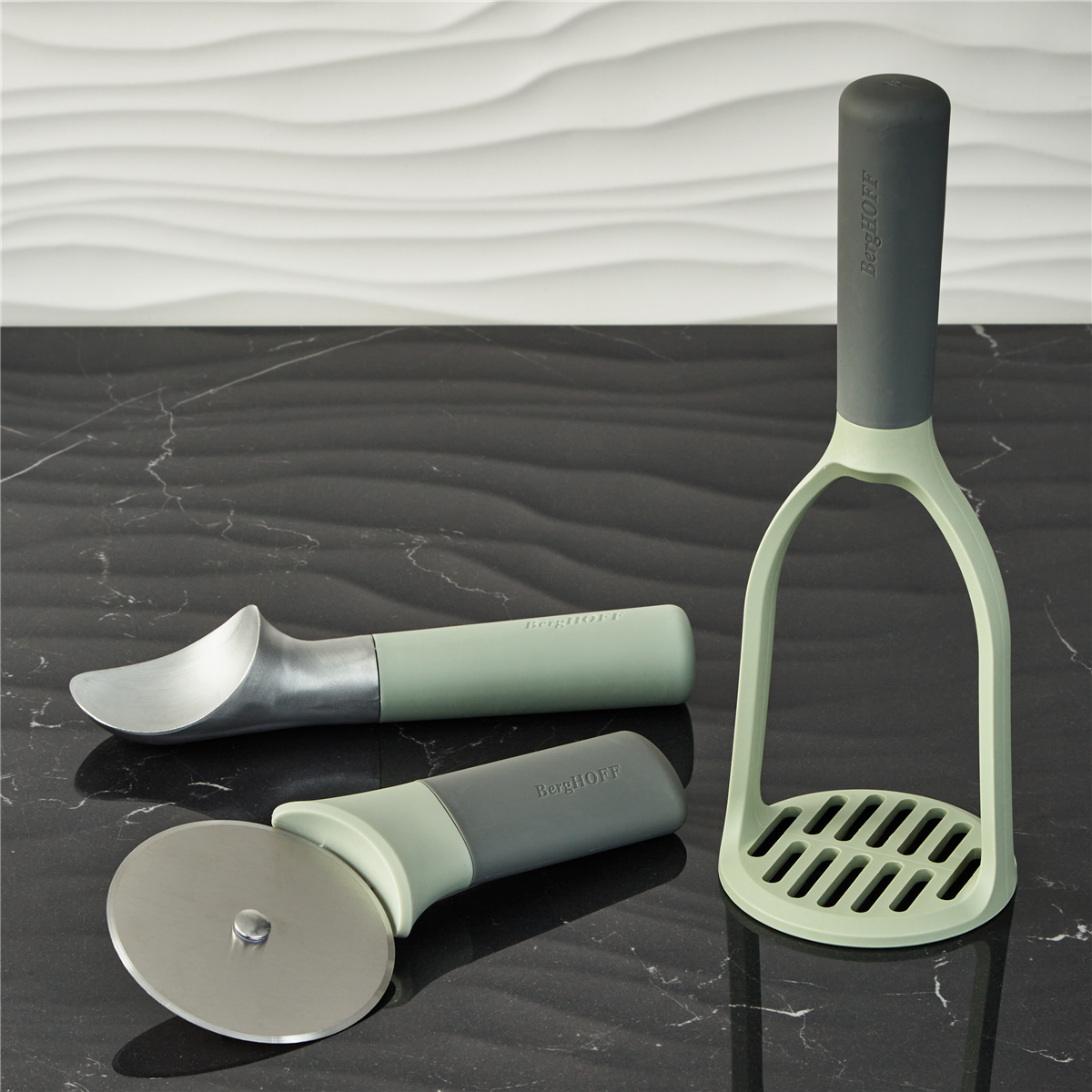 BergHOFF Leo 3-Pc. Kitchen Tool Set - Green