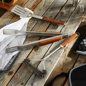 BergHOFF Stainless Steel 3pc. BBQ Tool Set