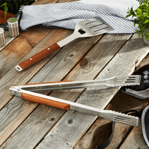 BergHOFF 2pc. Stainless Steel BBQ Tongs & Turner Set