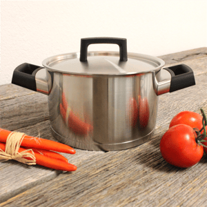 BergHOFF Ron 8in. Stainless Steel 3.1 qt. Covered Dutch Oven