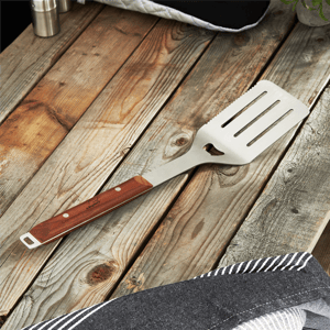 BergHOFF Stainless Steel 16in. BBQ Turner with Wooden Handle