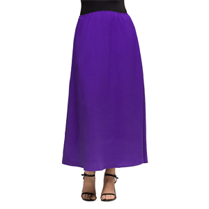 Womens Maternity 24/7 Comfort Apparel A-Line Maxi Skirt