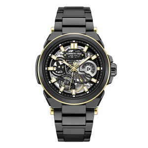 Mens Kenneth Cole New York(R) Automatic Black Watch - KCWGY0065606