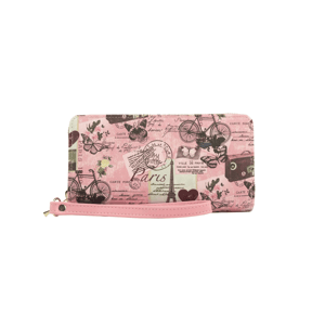 Womens Malibu Skye Paris Print Wallet