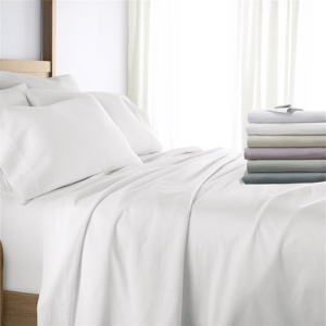 Soft Essentials 300-Thread-Count Cotton Solid Sheet Set