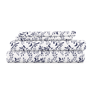 Soft Essentials 4pc. Garden Farmhouse Burst of Vines Sheet Set