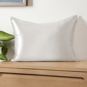 Soft Essentials 100% Mulberry Silk Zippered Pillowcase