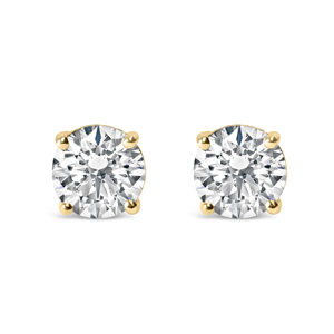 Haus of Brilliance Gold 1ctw Lab-Grown Diamond Stud Earrings