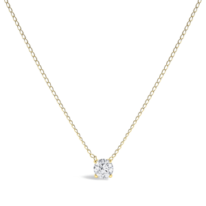 Haus of Brilliance 14kt. Gold Lab-Grown Diamond Pendant Necklace