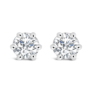 Haus of Brilliance 1/2ctw. Lab-Grown Diamond Halo Stud Earrings