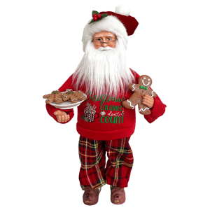 Santa's Workshop 15in. Xmas Calories Don't Count Claus