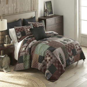 Donna Sharp Greenwood Patch 3pc. Quilt Set