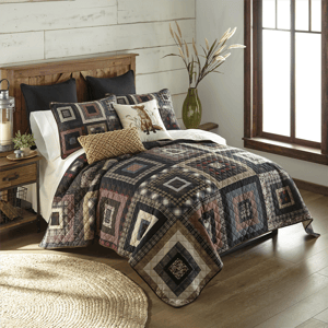Donna Sharp Lodge Square 3pc. Quilt Set