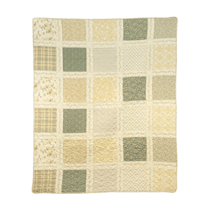 Donna Sharp Meadow Cotton Quilted Throw