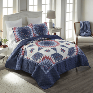 Donna Sharp Bluefield Star 3pc. Quilt Set