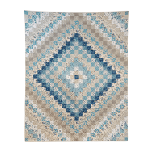 Donna Sharp Blue Diamond Quilted Throw Blanket