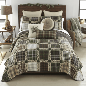 Donna Sharp Pine Patch 3pc. Quilt Set