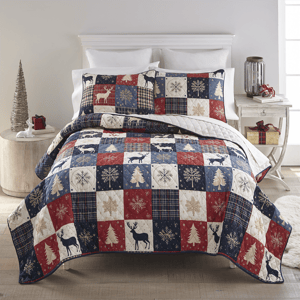Donna Sharp Your Lifestyle Noel Patch Quilt Set