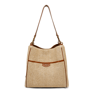American Leather Co. Austin Wickered Triple Entry Hobo