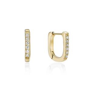 Brilliant Grown 1/10ctw. Lab-Grown Diamond Hoop Earrings